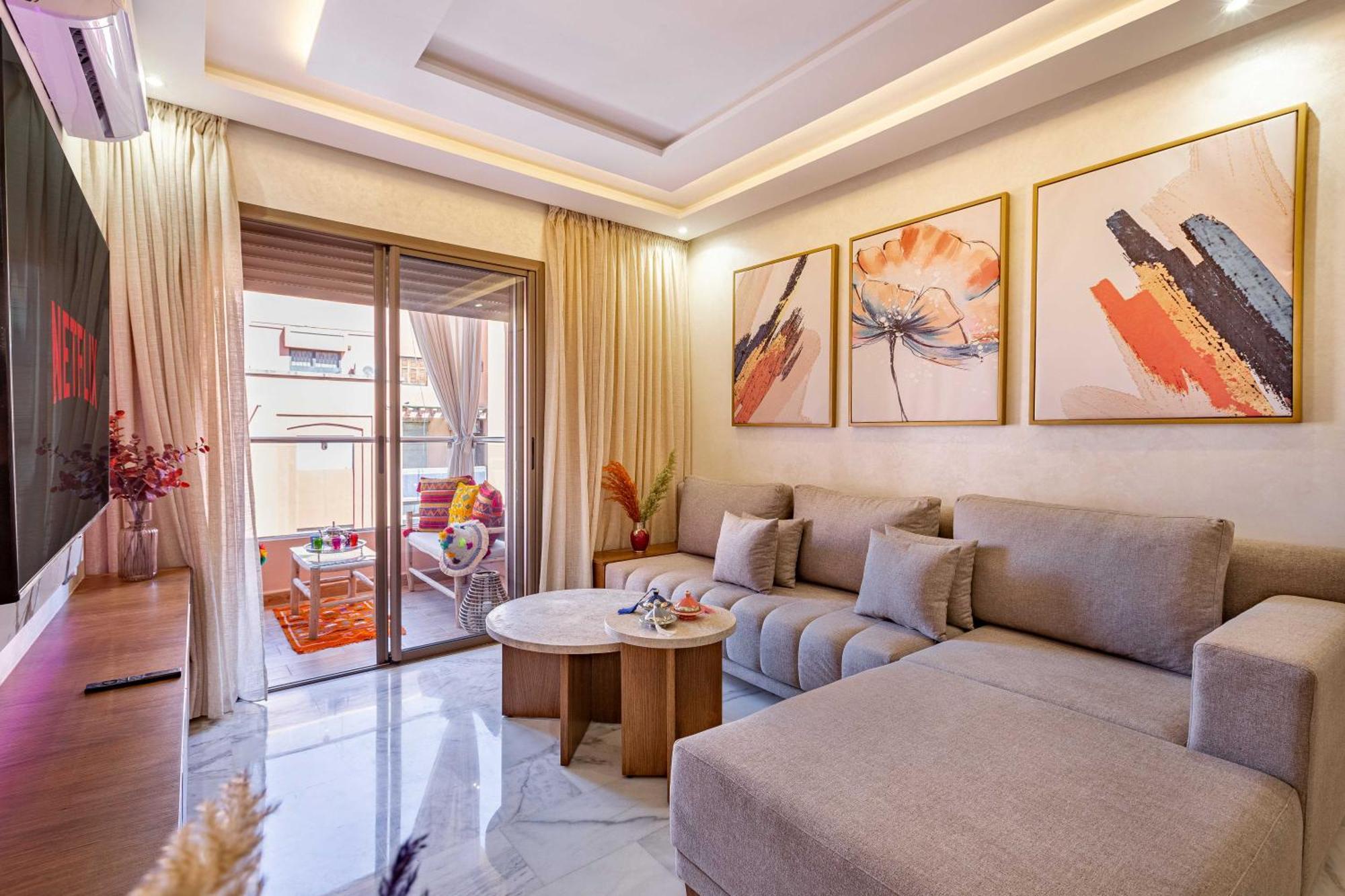 Magnifique Appartement Unique Et Central! Marrakesh Exterior photo
